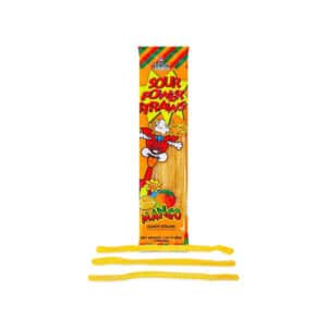 Dorval Sour Power Straws Mango 50g (1.75oz)