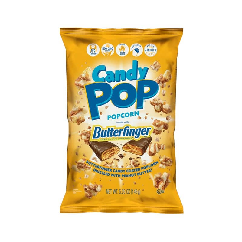 Candy Pop Popcorn Butterfinger 149g 525oz