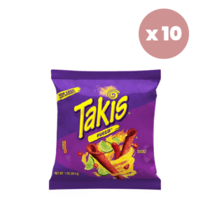 Takis Fuego Corn Chips 28g (1oz) (Box of 10)