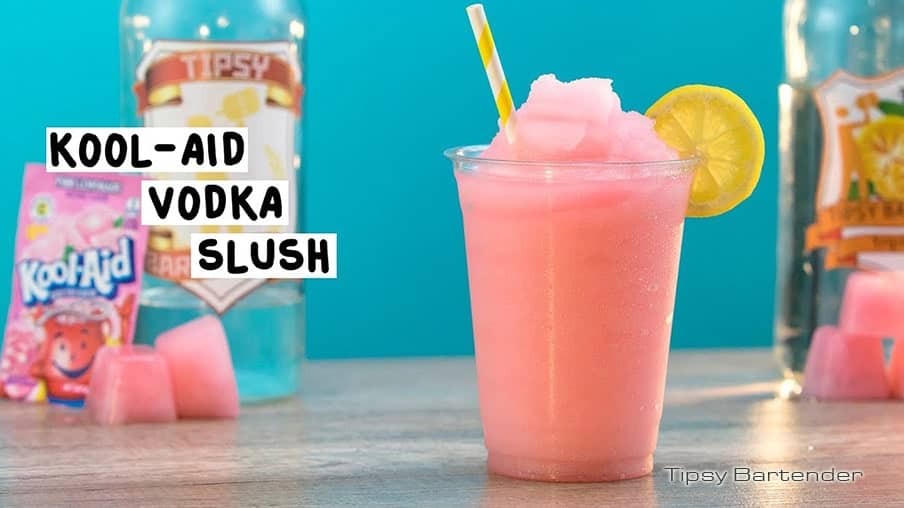 Pink Kool-Aid Slush