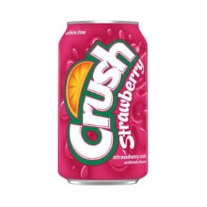 Crush Strawberry Soda 355ml (12 fl.oz)