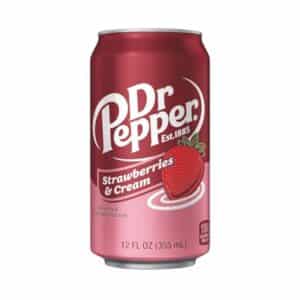 Dr Pepper Strawberry Cream 355ml 12 floz-