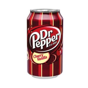 Dr Pepper Vanilla Cherry 355ml (12 fl.oz) (Pack of 12)