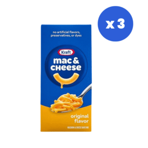 Kraft Macaroni & Cheese 206g (7.25oz) (Box of 3)