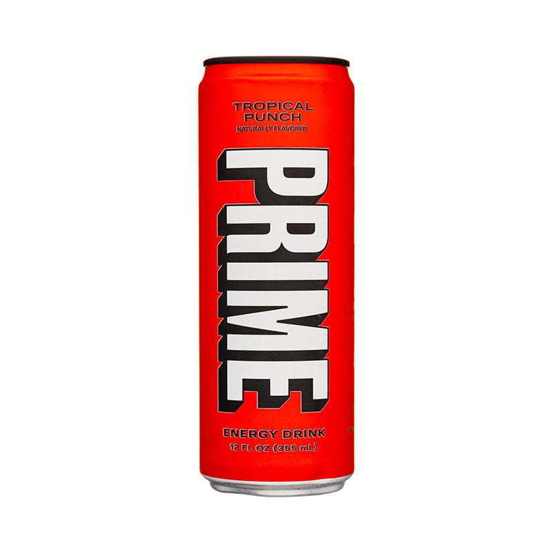 Prime Energy Drink Can Tropical Punch 355ml (12 Fl. Oz)