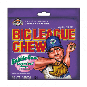 Big League Chew-Shredded Grape Bubble Gum 60g (2.12 oz)