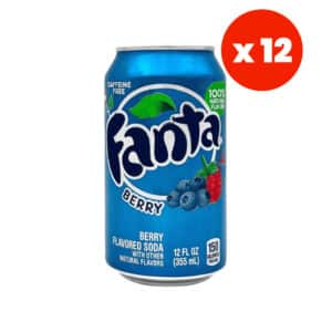 Fanta Berry Soda 355ml (12 fl.oz) (Box of 12)