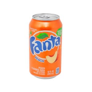 Fanta Peach Soda 355ml (12 fl.oz)