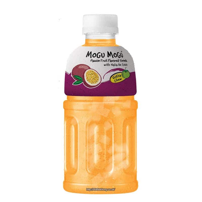 Mogu Mogu Nata De Coco Drink Passion Fruit 320ml