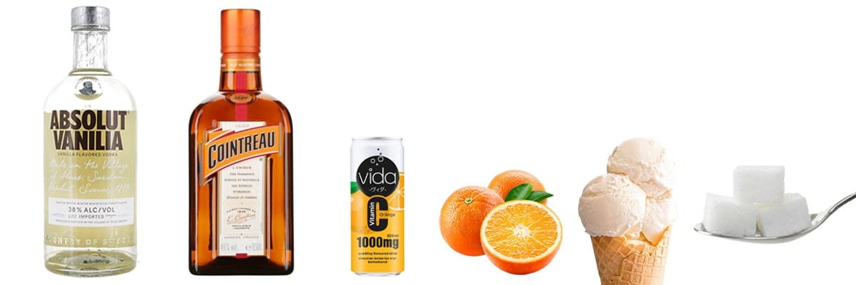 VIDA Orange Mini Creamsicle Shots