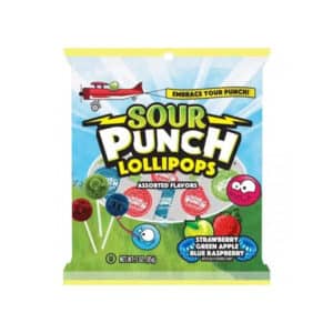 Adams & Brooks Sour Punch Pops Peg Bag 85g (3oz)