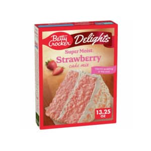 Betty Crocker Super Moist Strawberry Cake Mix 376g (13.25oz)