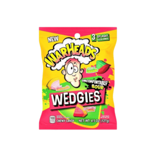 Warheads Wedgies Peg Bag 128g (4.5oz)