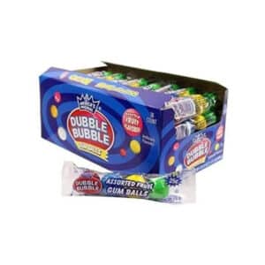 Dubble Bubble 4 Ball Tube $0.25 18g (0.64oz)