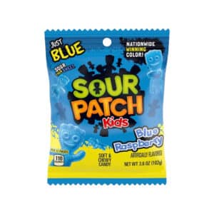 Sour Patch Kids Blue Raspberry Peg Bag 102g (3.6oz)