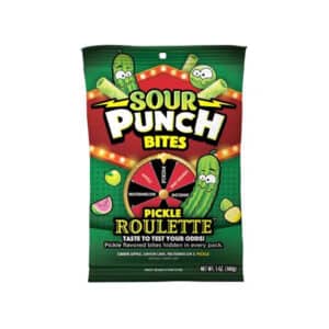 Sour Punch Bites Pickle Roulette 141g (5oz)