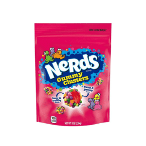 Nerds Gummy Clusters  Rainbow Value Peg Bag 85g (3oz)