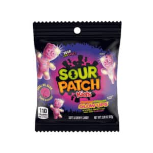 Sour Patch Kids Glowups Soft Candy Peg Bag 87g (3.08oz)