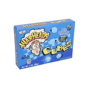 Warheads Blue Raspberry Chewy Cubes Theater Box 85g (3oz)