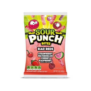 Sour Punch Rad Reds Bites Peg Bag 142g (5oz)