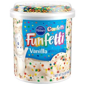 Pillsbury Confetti Vanilla Funfetti Frosting 442g (15.6oz)