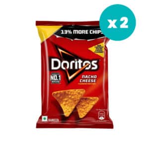Doritos Nacho Cheese 53g (Pack of 2) - Asian