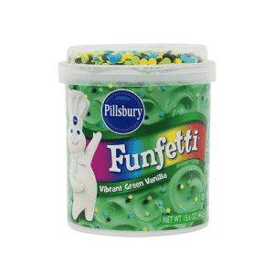 Pillsbury Green Vanilla Funfetti Frosting 442g (15.6oz)