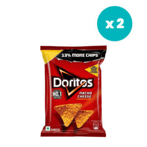 Doritos Nacho Cheese 53g (Pack of 2) - Asian