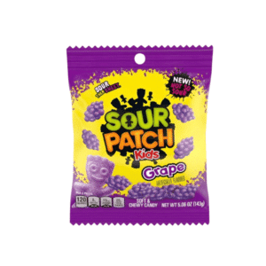 Sour Patch Kids Grape Peg Bag 143g (5.06oz)