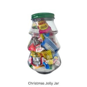 Picaboxx | Christmas | Jolly Jar of Sweets | Candy Jar with 33 Candies