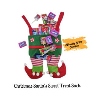 Picaboxx | Christmas | Santa’s Sweet Treat Sack | Candy Bag with 22 Candies
