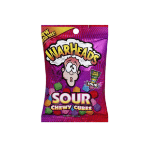 Warheads Sour Chewy Cubes 141g (5oz) BBE 30 MAR 2026