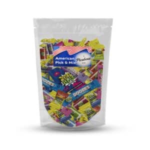 Dopey Heads | Dopey Heads Sweet and Sour Collection | 67 Pieces of Chew and Crunch Bag