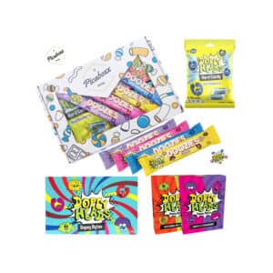 Picaboxx | Dopey Heads | Soft Chewy Candy and Blue Raspberry Hard Candy