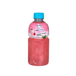 Mogu Mogu Nata De Coco Drink Strawberry & Cream Zero Sugar 320ml