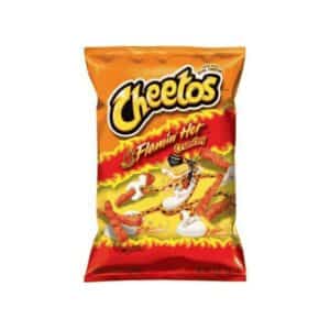 Cheetos Flamin Hot Crunchy 226g (8oz) (Pack of 2) BBE 25 AUG 2025