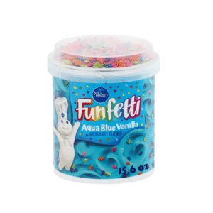 Pillsbury Aqua Blue Vanilla Funfetti Frosting 442g (15.6oz)