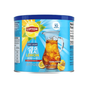 Lipton Iced Tea Lemon Flavour Zero Sugar 82g (2.9oz) (10 Quart)