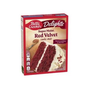 Betty Crocker Super Moist Red Velvet Cake Mix 376g (13.25oz)
