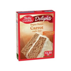 Betty Crocker Delights Super Moist Carrot Cake Mix 376g (13.25oz)
